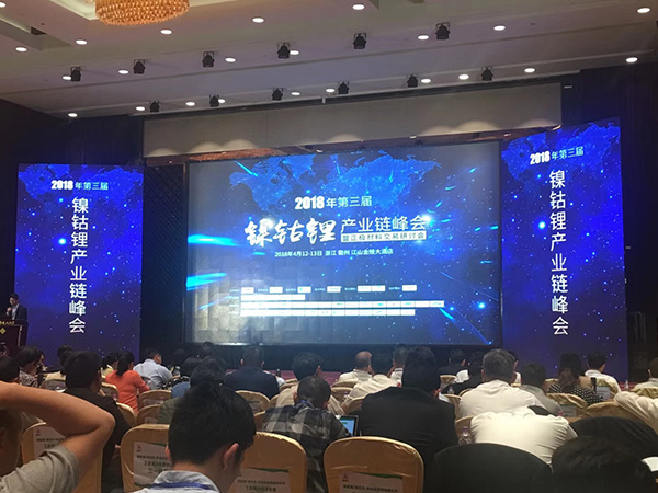 聯(lián)開風(fēng)采-鎳鈷鋰行業(yè)會(huì)場(chǎng)